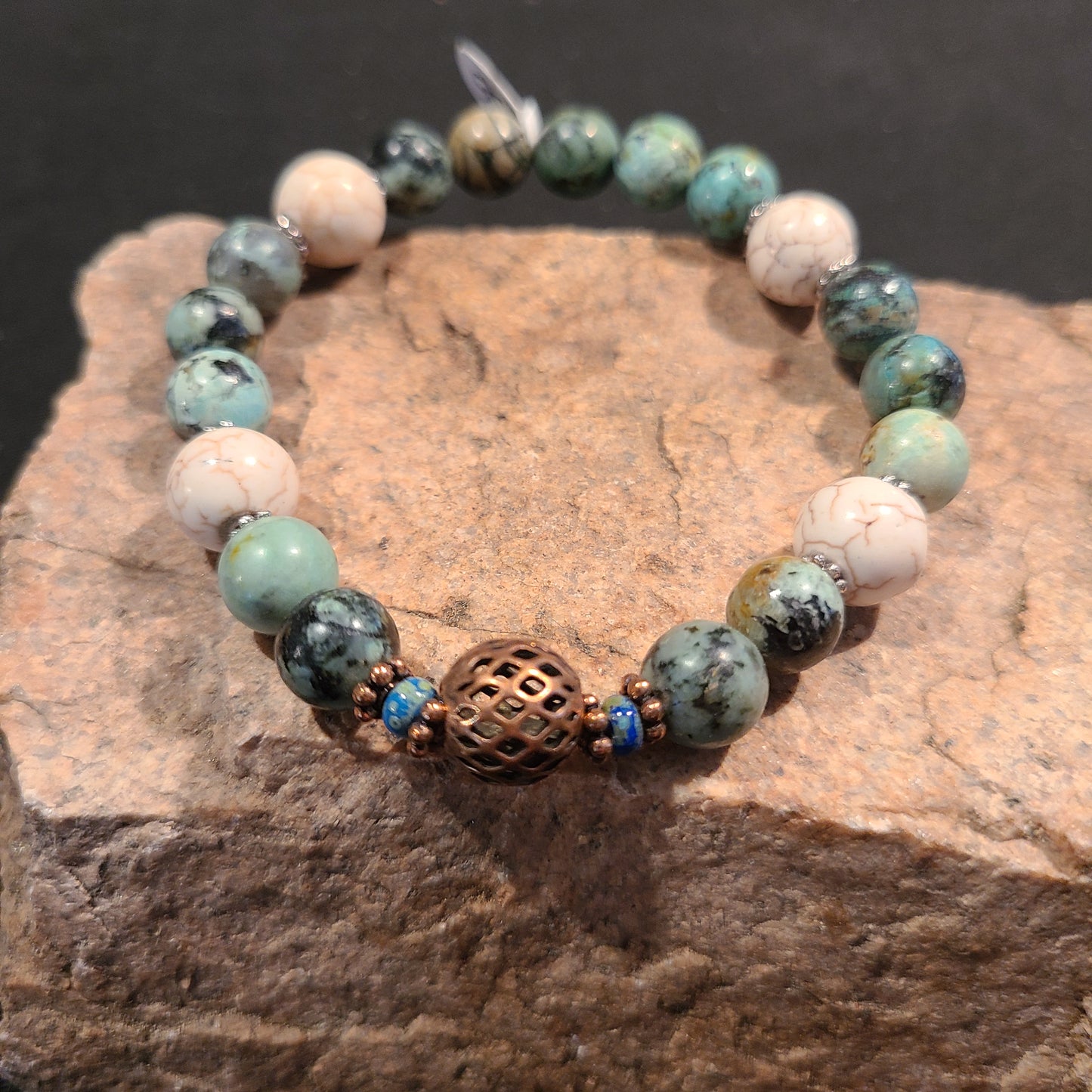 African Turquoise Bracelet